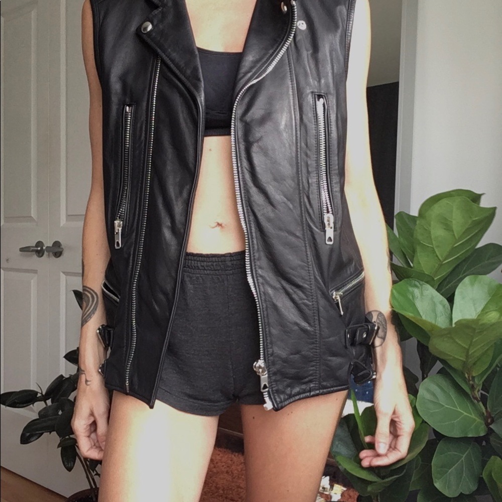 Leather Vest